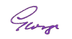 George Cohn's signature for his blog