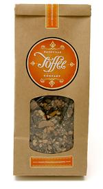 Dark Chocolate Almond Toffee Crumbles Dark Chocolate Almond Toffee Crumbles